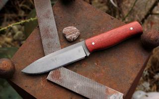 Инструкция по изготовлению ножа из напильника Как сделать нож из напильника своими руками